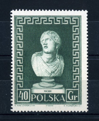 Zdjęcie oferty: 1956 Fi 837 c.zielony odmiany gwar. Korszeń 