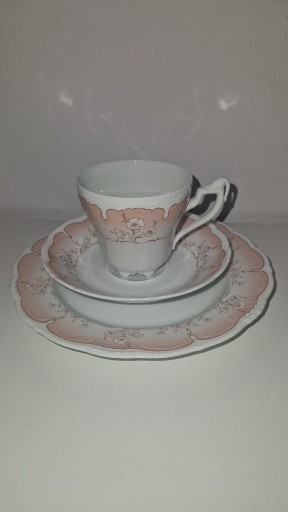 Zdjęcie oferty: Filiżanka porcelanowa trio Kgl.Pr.Tettau Bavaria