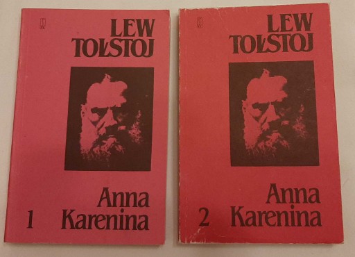 Zdjęcie oferty: Anna Karenina – Lew Tołstoj 2 tomy (stan bdb)