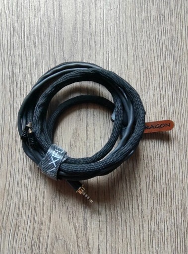 Zdjęcie oferty: Przewód słuchawkowy Jimmy Dragon miedź pozłacana 120cm 2.5mm BAL MMCX