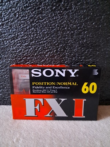 Zdjęcie oferty: Kaseta magnetofonowa SONY FX I 60, 1995r