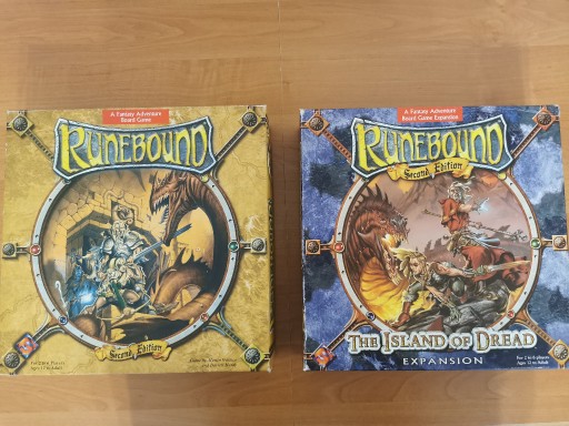 Zdjęcie oferty: Runebound Second Edition + The Island of Dread