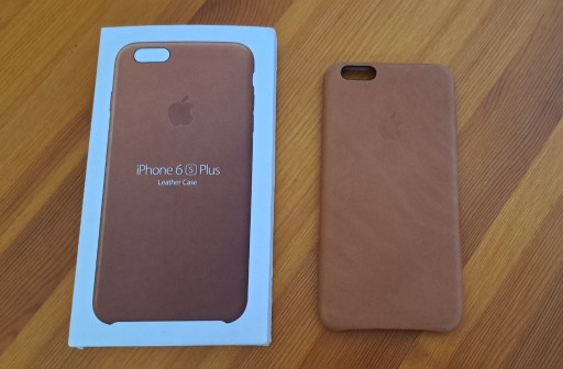Zdjęcie oferty: Etui iPhone 6 s Plus Leather Case Saddle Brown