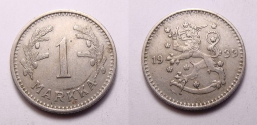Zdjęcie oferty: Finlandia 1 markka 1933 r.