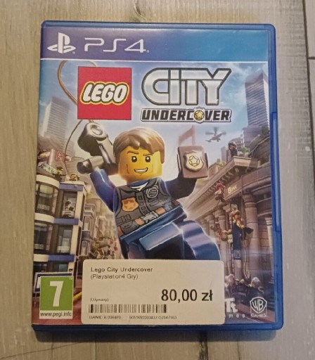 Zdjęcie oferty: Gra LEGO city undercover na PS4