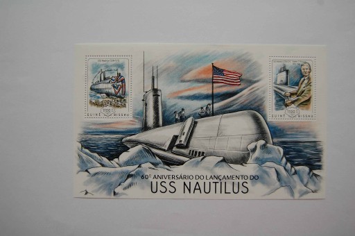 Zdjęcie oferty: Gwinea Bissau Sw 6786-87** USS Nautilius /ms/
