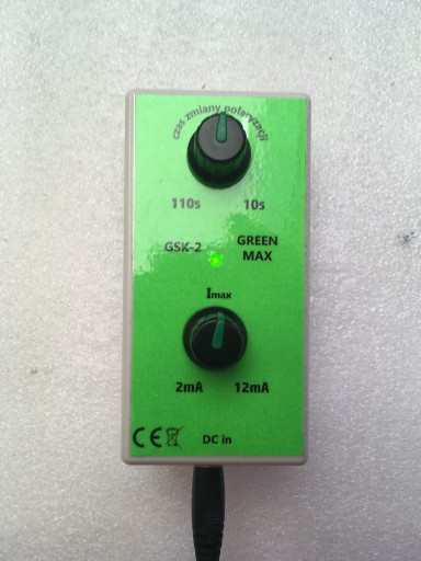 Zdjęcie oferty: Generator srebra koloidalnego GSK-2 GREEN MAX 