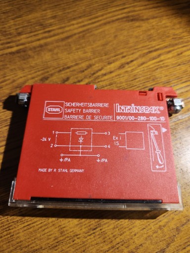 Zdjęcie oferty: STAHL Intrinspak 9001/00-280-100-10 bariera iskrobezpieczna Ex
