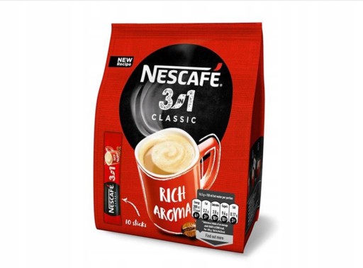 Zdjęcie oferty: Kawa w saszetkach Nescafe 170 g 10 szt.