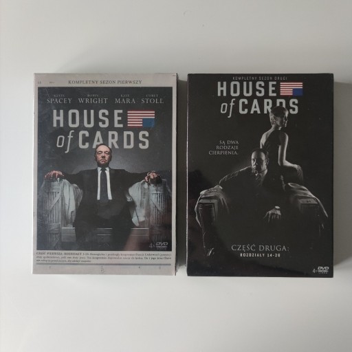 Zdjęcie oferty: Serial DVD - House Of Cards: Sezony 1-2 [NOWY]