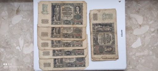 Zdjęcie oferty: Banknoty 20 złotych 1 marca 1940 Kraków