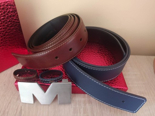 Zdjęcie oferty: Pasek z sprzączką / Morelli Genuine belt set 