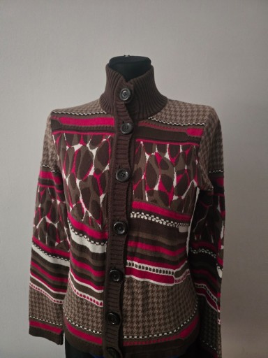 Zdjęcie oferty: Betty Barkley ciepły sweter, sweter na guziki S