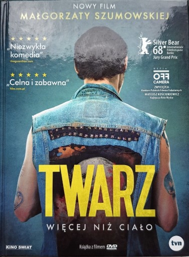 Zdjęcie oferty: FILM DVD TWARZ +książka M. Szumowska Więcej niż...