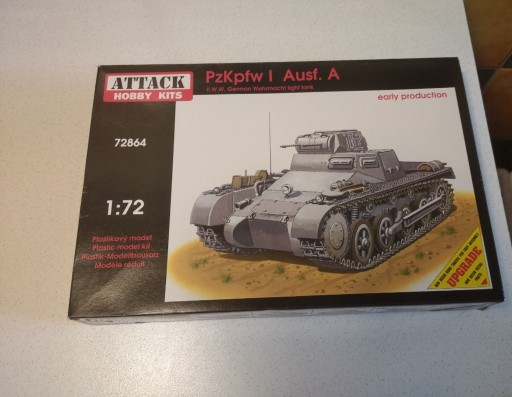 Zdjęcie oferty: Panzer I Ausf.A Early production , ATTACK Hobby