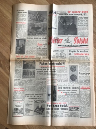 Zdjęcie oferty: Kurier Polski 21-23 października 1988 r.