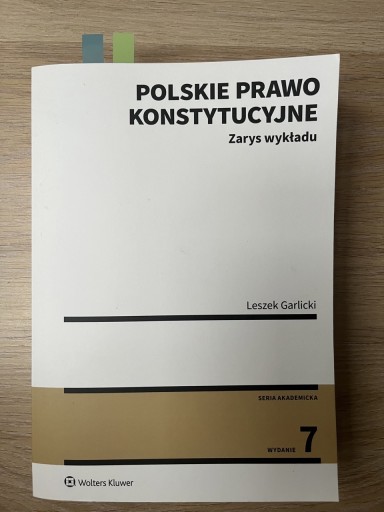 Zdjęcie oferty: Polskie prawo konstytucyjne Garlewski