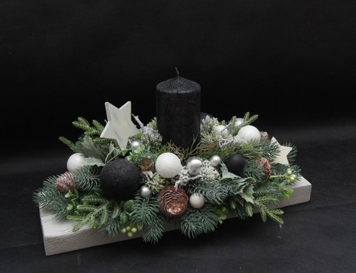 Zdjęcie oferty: Kompozycja stroik świąteczny Bożenarodzeniowy