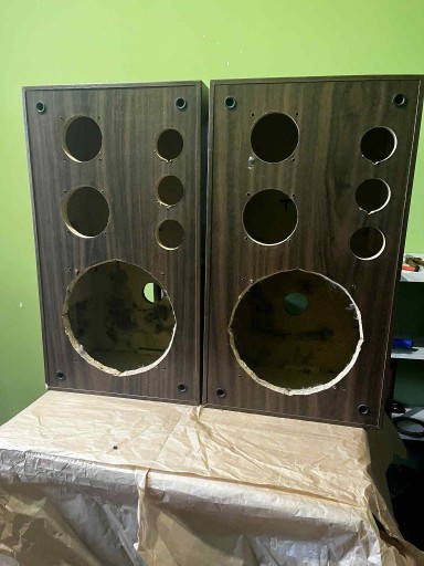 Zdjęcie oferty: Kolumny Altus 75 Skrzynie Do renowacji #1