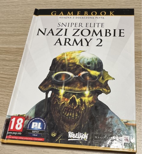 Zdjęcie oferty: Sniper Elite Nazi Zombie Army " gamebook " 2 PC