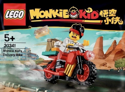 Zdjęcie oferty: LEGO Monkie Kid 30341 Rower kurierski Monkie Kida 
