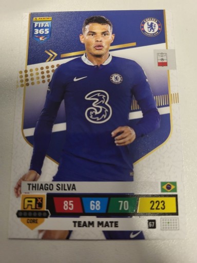 Zdjęcie oferty: FIFA 365 2023 CORE TEAM MATE 67 THIAGO SILVA