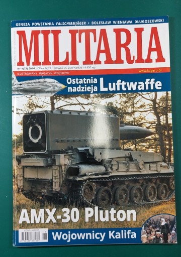 Zdjęcie oferty: Czasopismo Militaria 4/2016