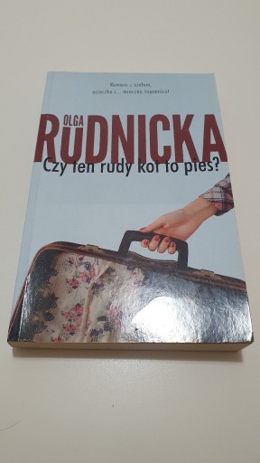 Zdjęcie oferty: Książka Olgi Rudnickiej "Czy ten rudy kot to pies"