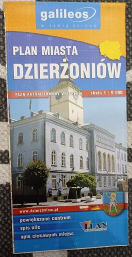 Zdjęcie oferty: Dzierżoniów plan miasta 