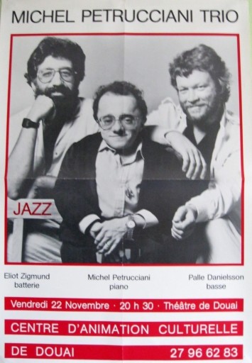 Zdjęcie oferty: PLAKAT KONCERTOWY - MICHEL PETRUCCIANI TRIO