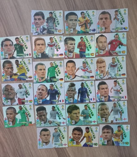 Zdjęcie oferty: World Cup 2014 limited Neymar Neuer i inne 