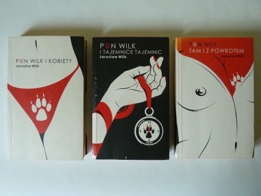 Zdjęcie oferty: Pan wilk i kobiety, Pan Wilk i tajemnice tajemnic,Pan Wilk Tam i z powrotem