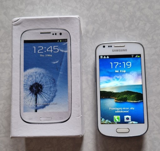 Zdjęcie oferty: Smartfon Samsung Galaxy Trend (GT-S7560) biały