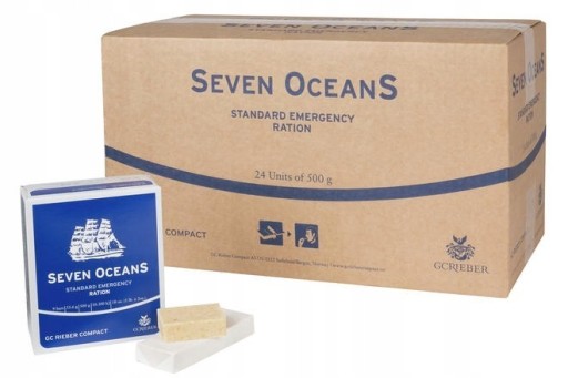 Zdjęcie oferty: Racja żywnościowa SEVEN OCEANS 500g x 24