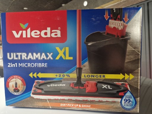 Zdjęcie oferty: Mop Vileda Ultramax XL nowy zestaw