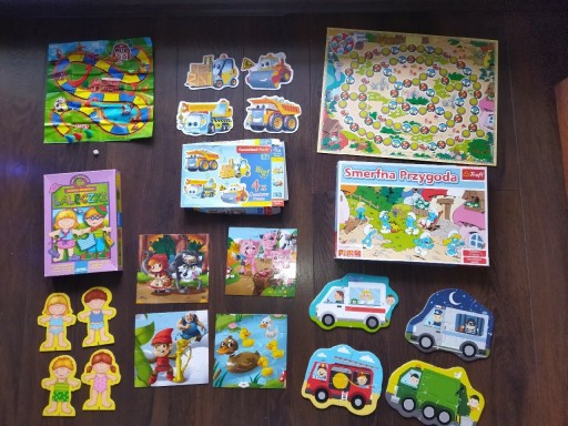 Zdjęcie oferty: Puzzle, planszówki, gry planszowe