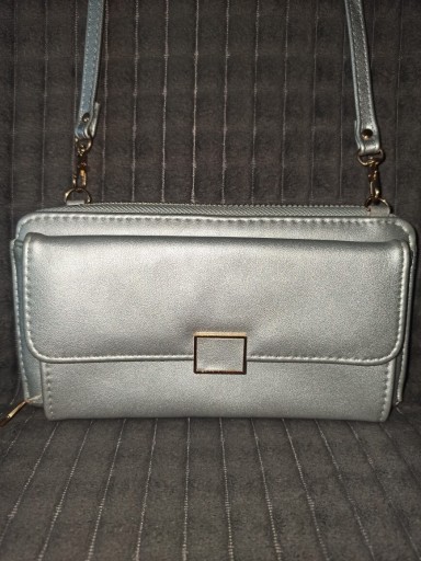 Zdjęcie oferty: Torebka do ręki na ramię kopertówka portwe