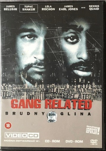 Zdjęcie oferty: VCD: Gang Related (Brudny glina) Tupac, Belushi