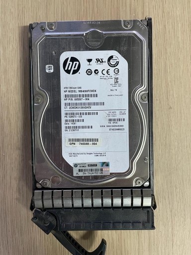 Zdjęcie oferty: Dysk HP HDD SAS 4TB - 3.5'' - 2szt