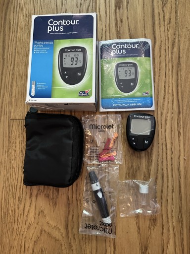 Zdjęcie oferty: Glukometr Contour Plus, zestaw, nowy