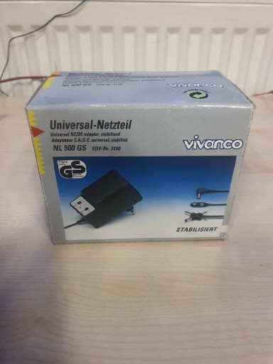 Zdjęcie oferty: Nowy zasilacz uniwersalny VIVANCO od 3do12volt