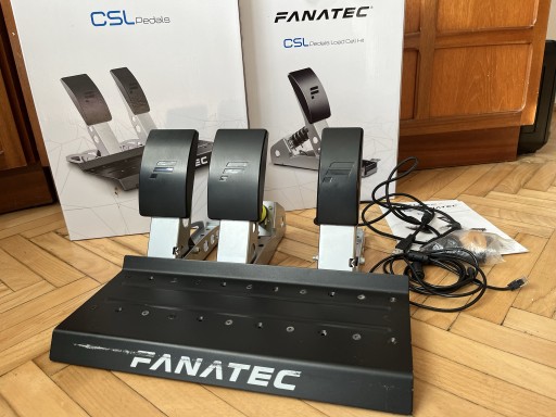 Zdjęcie oferty: Fanatec pedały CSL + Load Cell + mod