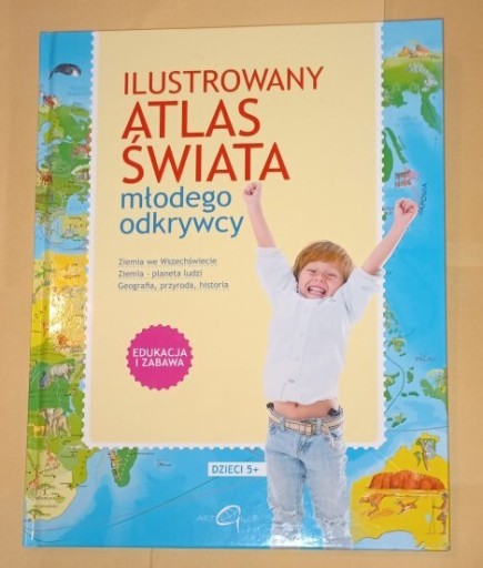 Zdjęcie oferty: Ilustrowany atlas świata małego odkrywcy 