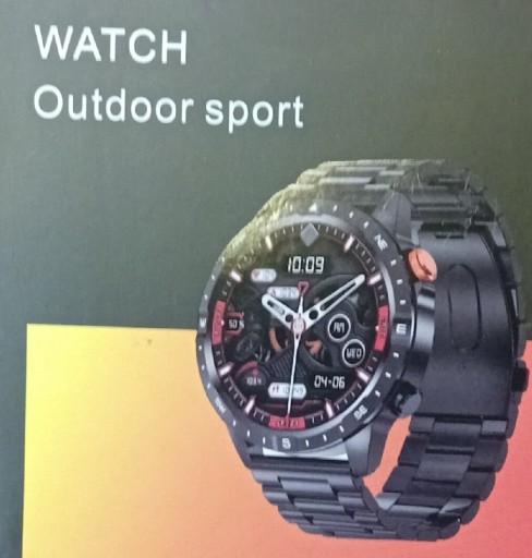 Zdjęcie oferty: NOWY SPORTOWY SMARTWATCH BANLVS A-57-K! Czarny!