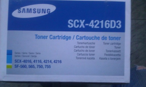 Zdjęcie oferty: Toner SAMSUNG SCX-4216D3 oryginał