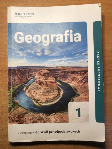 Zdjęcie oferty: Podręcznik szkolny do Geografii poziom podstawowy