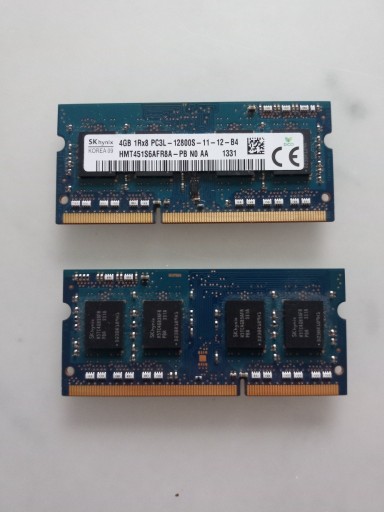 Zdjęcie oferty: Pamięć RAM Hynix HMT451S6AFR8A 4 GB 2 sztuki