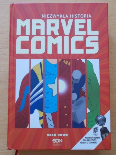 Zdjęcie oferty: Sean Howe NIEZWYKŁA HISTORIA MARVEL COMICS bdb