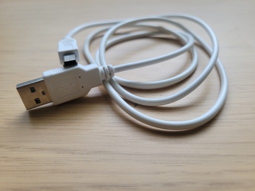 Zdjęcie oferty: Kabel mini USB biały 