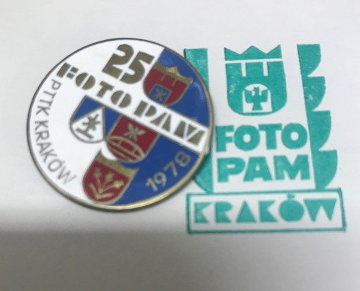 Zdjęcie oferty: PTTK 25 lecie FOTO-PAM Kraków 1978r  odznaka PRL